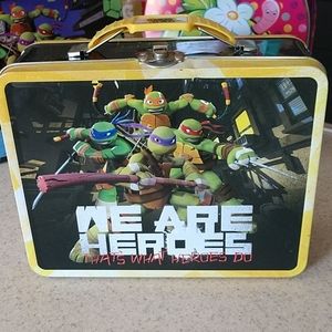 TMNT metal lunch box